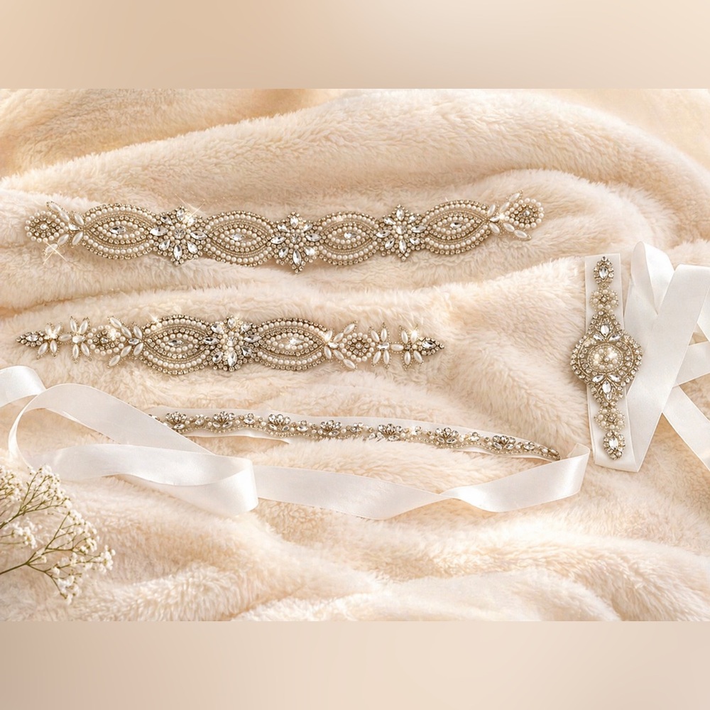 ✨ Bridal Belts – Elegant Wedding Sashes
